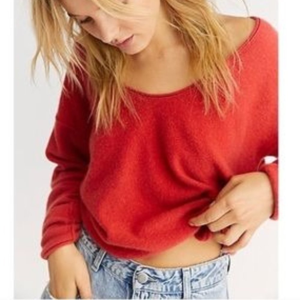 NWT Free People Always Cashmere Sweater XS